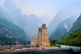 乐山“王牌”峡谷景区，谷深达 2600米，门票免费碾压施恩图片