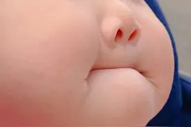 真人版“蜡笔小新”走红，小脸蛋肉嘟嘟太可爱，网友：一看就想捏图片