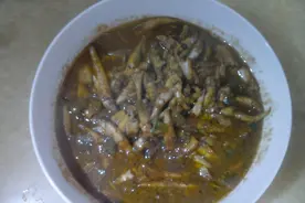 乡土散文：难忘美味小鱼酱图片