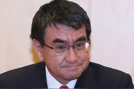 河野太郎VS安倍晋三图片