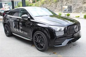 轿跑SUV中的实力派！奔驰AMG GLE53轿跑实车，很少见图片