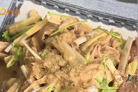 打开味蕾的潍坊名吃—富郭庄芥末鸡：酸辣鲜香 品味“通透”人生图片