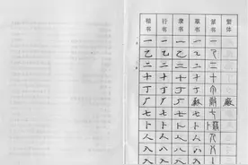 汉字篆隶楷行草各种字体大字典，收藏学习图片
