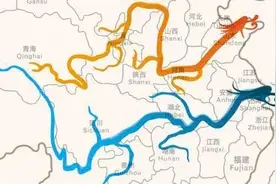 你相信吗：长江支流和黄河在延安汇聚图片