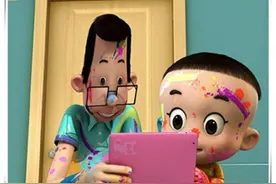 ​大头儿子姓什么？儿子的问题难住一家人，网友：这个姓真没见过图片