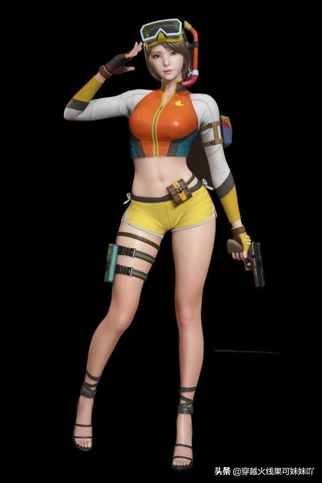 CF女角色泳装集锦终于来啦!老兵哥哥们都用过这些角色吗?