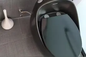 卫生间装马桶过时了，有钱人流行这么装，整洁美观省空间，真机智图片