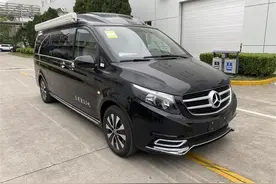 新车 | 厢货之后新变体，国产奔驰威霆B型房车曝光，车内有床是亮点图片