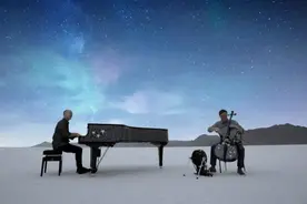 冰雪仙境中听大提琴与钢琴的激情碰撞，赏《let it go》图片