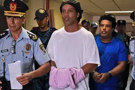 从球王到“囚王” 小罗缴纳百万保释金后终于出狱了图片