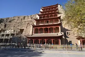 床车秋游西北(12)——莫高窟图片