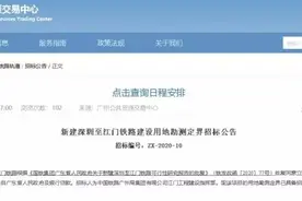 深茂铁路深江段今年动工！深圳设2座车站...图片