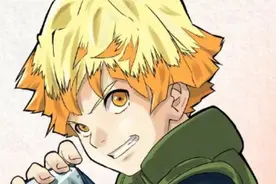 画师绘制不同画风的我妻善逸，火影版清秀，海贼版画出了灵魂图片