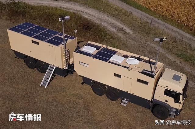 德国MAN卡房车车主敢这么玩？7米厢体，内藏一室一厅和电焊机