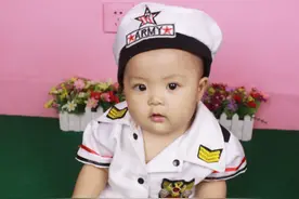 同一套衣服，小宝和大宝穿上区别好大图片