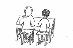 难忘那个“大”同桌图片