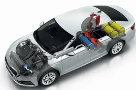 斯柯达再推天然气汽车！三个气罐+9升汽油，最大续航超700公里图片