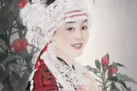 当代实力派画家宋彦军，他创作的工笔人物青春靓丽引领时尚民族范图片