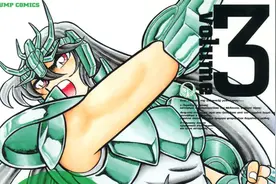 《圣斗士星矢》漫画五小强中唯一一位长发及腰的男人紫龙身世之谜图片