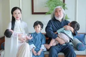 张纪中因缺少陪伴愧对前妻，大女儿照顾孕期继母杜星霖，懂事明理图片
