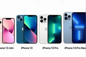 一张图 让你一次看懂iPhone 13系列差异图片