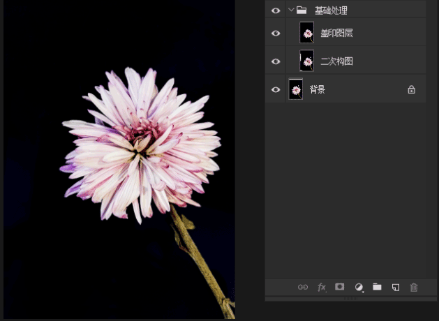 photoshop片上色,通过ps给干花进行上色处理,设计师必学教程