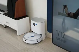 懒癌晚期一样有救，彻底解放家庭主男，清易自集尘扫拖机器人体验图片