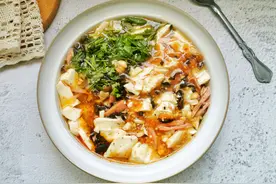 豆腐脑懒人做法，在家15分钟搞定，想吃再也不用出去买了图片