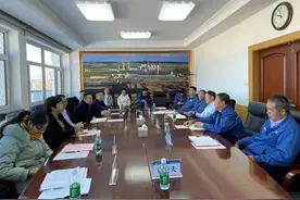 旗领导深入华能伊敏煤电公司调研图片