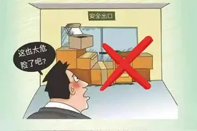 图说新规丨《高层民用建筑消防安全管理规定》——禁止堵占疏散口图片