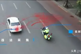 别再恣意违法了 小心被铁骑抓拍图片