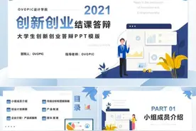 大学生怎么做创新创业答辩PPT？图片