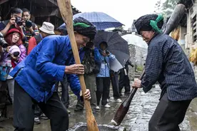 吉安独特民情的特产——糍粑图片
