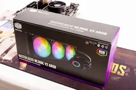 超频4.8GHz，全速运行温度仅有70℃，全靠这款360水冷散热器图片