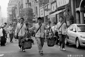 一个台湾摄影师民国时期在大上海的“看人观物”图片