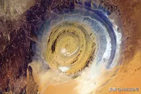 撒哈拉沙漠出现“上帝之眼”，科学家大胆假设：或是外星人所留图片