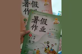 小学生暑假发四本暑假作业，家长质疑：为了孩子还是为了某种利益图片
