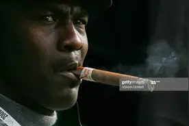雪茄在NBA的特殊功能，奥尔巴赫宣示胜利，乔丹用于赛前放松图片