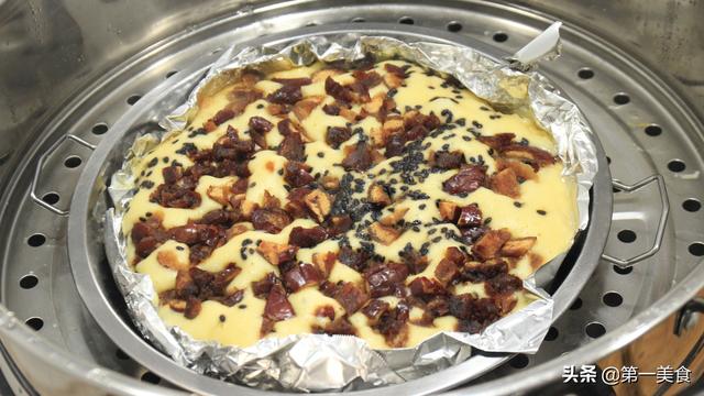 自己做的枣糕更健康,食材过程都简单,暄软不发粘,方便又美味