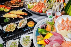 广州越秀一顶级酒店自助餐开业，海鲜盛宴吃到扶墙，六星美食体验图片