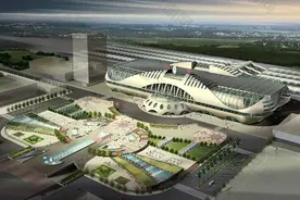 西安将建成亚洲最大火车站，规模超过西安北站，接入3条地铁线图片