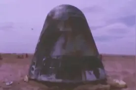 新飞船一身焦黑落地，第二宇宙速度名不虚传！打响载人登月开头炮图片