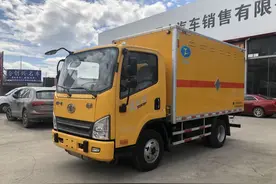 普通轻卡拉危险品害怕被罚款？解放虎VN危化专用车了解一下图片