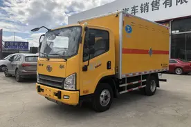 普通轻卡拉危险品害怕被罚款？解放虎VN危化专用车了解一下图片