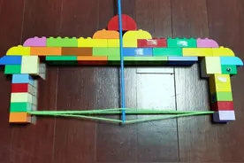 乐高搭建之弯弓射大雕图片