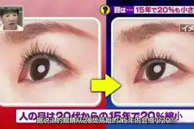 眼睛会随着年龄的变大而变小？经常化妆的人可能要更加注意了…图片