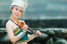 唯美苗族美女图片