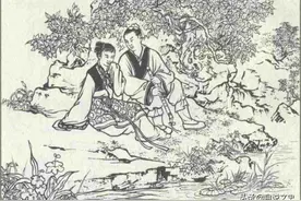 民间故事：书生陷在温柔乡，妻子买绝色佳人，鼓励他读书图片