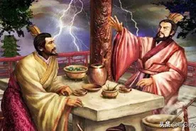 世人皆说刘皇叔会哭，其实曹操也特会哭，说来就来，二人皆为影帝图片