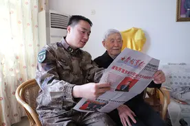 兵心可鉴 老兵不朽——山东省军区潍坊第三离职干部休养所退伍老兵不忘初心，站好最后一班岗图片